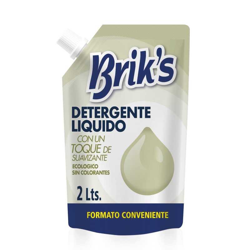 BRIKS DETERGENTE 2 LTS BLANCO