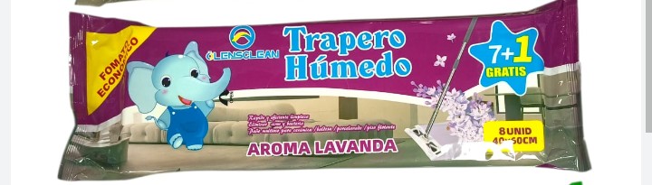 OLENS CLEAN TRAPERO HUMEDO LAVANDA