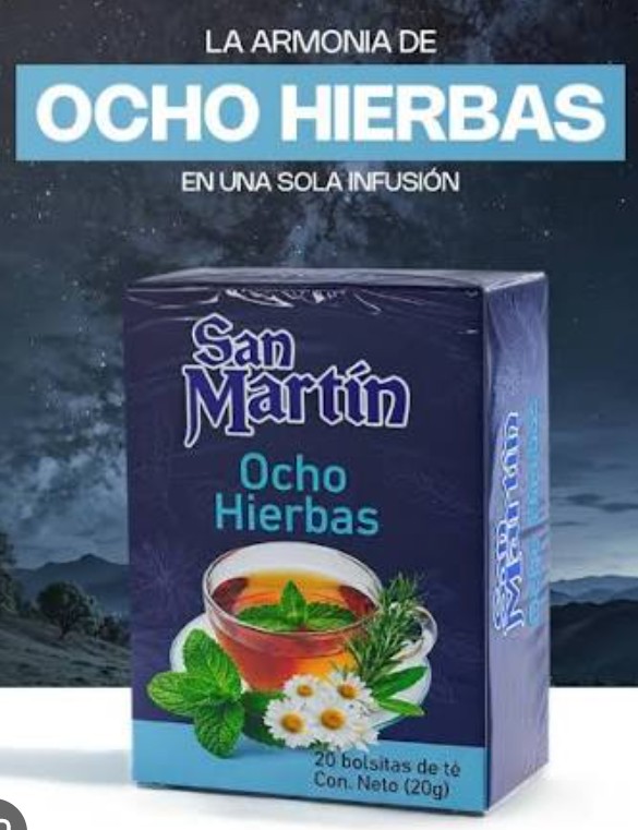 OCHO HIERBAS SAN MARTIN