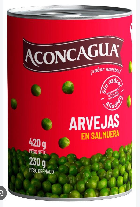 ARVEJAS ACONCAGUA